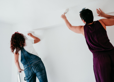 Niwelowanie niedoskonałości ścian