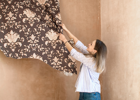 Bez narażania ścian na uszkodzenie
