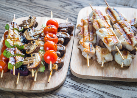 Duża powierzchnia rusztu