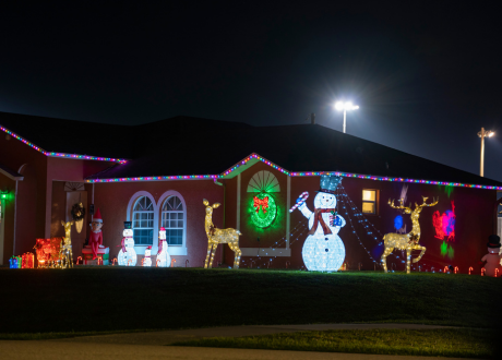 Klimat zimowych dekoracji
