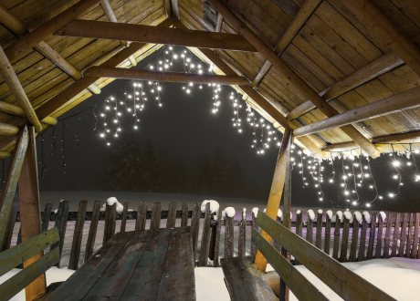 Łańcuch świetlny o długości 16 m